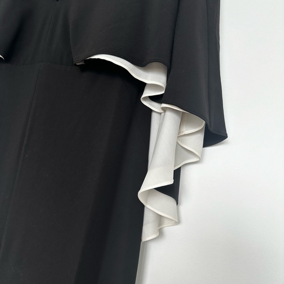 Halston Heritage Black Maxi Dress, Vintage looks Hollywood Glam - Picture 3 of 10